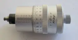 MITUTOYO MICROMETER HEAD FOR XY STAGE 0-1