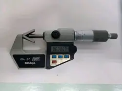 MITUTOYO 314-721-10 DIGIMATIC 3 FLUTE V-ANVIL MICROMETER .05 - .6