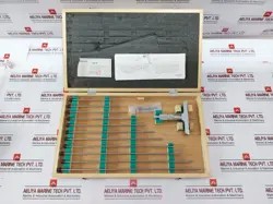 MITUTOYO 129-153 INTERCHANGEABLE ROD DEPTH MICROMETER GAUGE DMC100-300