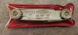 MITUTOYO 186-101 RADIUS GAGE 30 LEAF SET 1/32 - 1/4