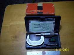 MITUTOYO 101-114 OUTSIDE MICROMETER, 1-2