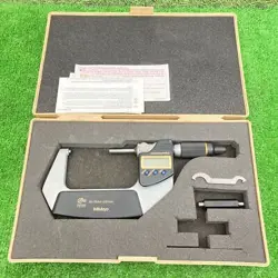 MITUTOYO DIGITAL MICROMETER MDE-75PJ 293-147 50-75MM 0.001MM JAPAN