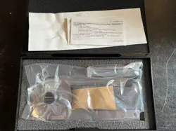 NEW MITUTOYO 187-201 STAINLESS STEEL BEVEL PROTRACTOR, 1 DEGREE MAIN SCALE