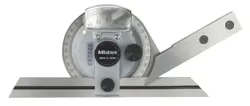 MITUTOYO 187-901-10 UNIVERSAL BEVEL PROTRACTOR ANALOG ANGLE GAUGE JAPAN NEW