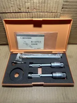 MITUTOYO HALL TEST 368-902 IN ORIGINAL BOX WITH INSTRUCTION MANUAL SHIP FROM JP