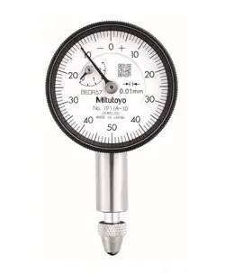 UNUSED BUT OPENED MITUTOYO DIAL INDICATOR 1911A-10 MINIMUM GRADUATION: 0.01MM