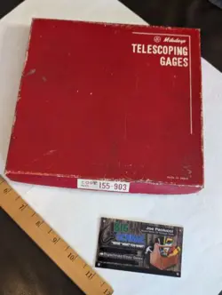 VINTAGE MITUTOYO NO. 155-903 TELESCOPING GAGES
