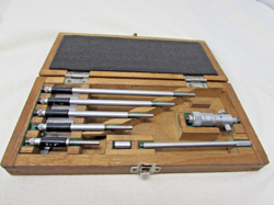 VINTAGE WOOD CASE MITUTOYO 141-108 IMS -8