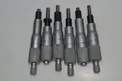 *JM*  MITUTOYO MICROMETER  LOT OF 6 (JTV40)