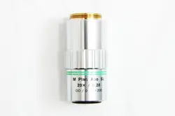 MITUTOYO M PLAN APO SL 20X / 0.28 F=200 INFI/0 MICROSCOPE OBJECTIVE LENS #5272