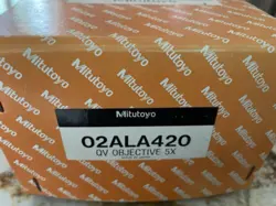 MITUTOYO 02ALA420 5X QV OBJECTIVE LENS NEW UNUSED