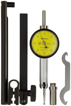 MITUTOYO 513-517T POCKET TYPE DIAL TEST INDICATOR, FULL SET, HORIZONTAL TYPE....