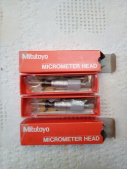 2 MITUTOYO MICROMETER HEAD 150-802 NEW IN ORIGINAL BOXES