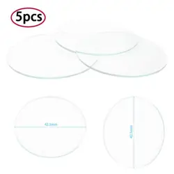 5PCS-φ42.5MM MITUTOYO DIAL CALIPER REPLACEMENT PART CRYSTAL COVER LID REUSABLE