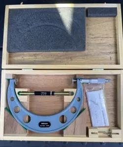 LIGHTLY USED MITUTOYO DISC MICROMETER 150-175MM GMA-175, 123-107