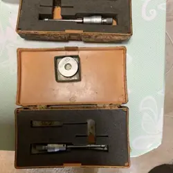 MITUTOYO 3-POINT MICROMETER WITH 8 TO 12 RING GAUGE JAPAN