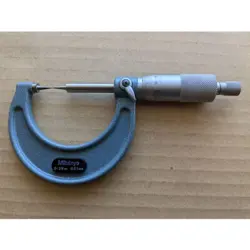 MITUTOYO POINT MICROMETER MEASURING RANGE:0-25MM/0.01MM [VG] LIMITED FROM JAPAN