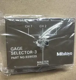 MITUTOYO 939039 - GAGE SELECTOR 3 DATA TRANSMISSION SWITCHING BOX NEW