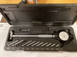 MITUTOYO NO. 511-166 DIAL BORE GAGE W/ NO. 2923-10 INDICATOR 2.0”-6.0”