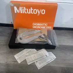 MITUTOYO 389-361-30 - DIGIMATIC SHEET METAL MICROMETER F-F 0
