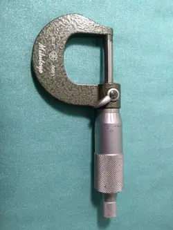 MITUTOYO 103-261 MICROMETER, OUTSIDE GAUGE, 0 TO 1
