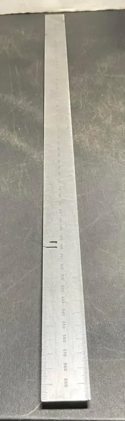 MITUTOYO 182-177 STEEL RULE / SCALE - USED