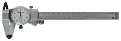 MITUTOYO 505-742J DIAL CALIPER, 0 TO 6"