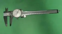 MITUTOYO NO. 505-633 DIAL CALIPER 0.05MM JAPAN J83540