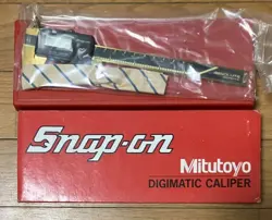 MITUTOYO SNAP-ON MDC6T DIGITAL CALIPER LIMITED EDITION MADE IN JAPAN RARE