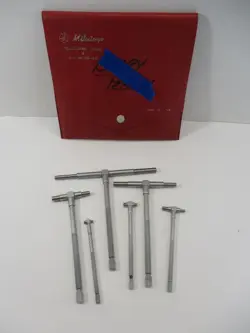 SET OF (6) MITUTOYO # 155-903 TELESCOPING GAGES GAGE, 5/16