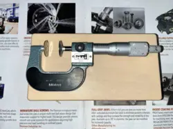 MITUTOYO DISC MICROMETER 0-1”.001”MACHINIST’S TOOL.