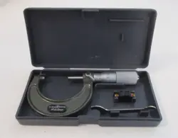 TOOL MAKER / MACHINIST MITUTOYO MICROMETER METRIC 25-50MM SATIN FINISH, STANDARD
