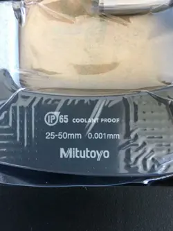 MITUTOYO MDC50PX 293-241-30 DIGITAL MICROMETER COOLANT PROOF MICROMETER NEW