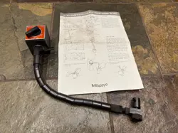 MITUTOYO FLEXIBLE MAGNETIC STAND 7012 FLEXI-STAND FOR DIAL INDICATOR AND GAUGES