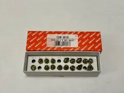 MITUTOYO 126-810 ANVIL-SPINDLE TIP SET FOR WHITWORTH SCREWS (READ DESCRIPTION)