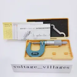 MITUTOYO CRIMP HEIGHT OUTSIDE MICROMETER 112-401 CHM-25 0-25MM 0.01MM JAPAN