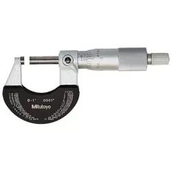 MITUTOYO 102-327-10 OUTSIDE MICROMETER,0-1 IN RANGE