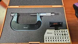 MITUTOYO 126 138 SCREW THREAD PITCH MICROMETER 2