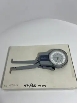 MITUTOYO 209-884 INTERNAL DIAL CALIPER GAGE 40 / 60 MM PLEASE SEE PHOTOS