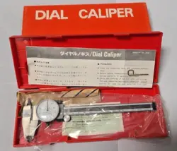 MITUTOYO 505-633-50 150MM 0.05 MM DIAL CALIPER TOOL JAPAN 50563350
