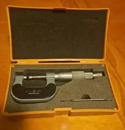 MITUTOYO MODEL NO. 169-103 DISC MICROMETER 0-1