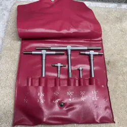 MITUTOYO 155-903 5 PIECE TELESCOPING GAGE SET 5/16 TO 6