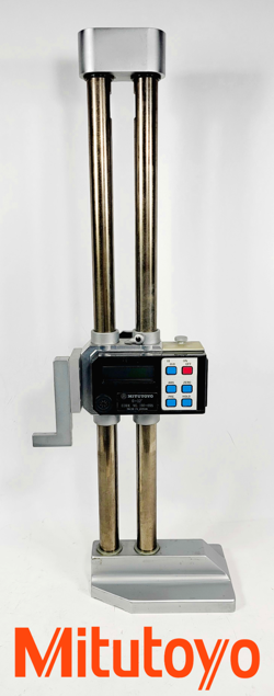 MITUTOYO 12” INCH LCD HEIGHT GAGE GAUGE STAINLESS MACHINIST 192-655 JAPAN