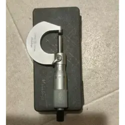MITUTOYO MICROMETER MEASUREMENT RANGE: 0-25MM M-210 EX COND LIMITED FROM JAPAN