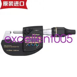 1 PCS  MITUTOYO 293-100-10 HIGH PRECISION DIGITAL MICROMETER 0-25MM*0.0001/