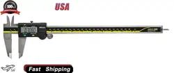 MITUTOYO 500-195-30 ABSOLUTE SCALE DIGITAL CALIPER RANGE 0-4 IN