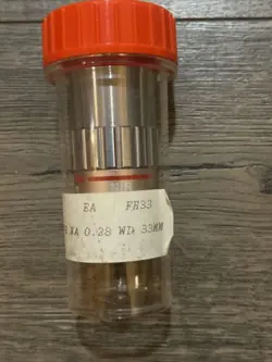 USED MITUTOYO M PLAN APO 5X/0.14 MICROSCOPE OBJECTIVE LENS 378-803