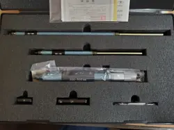 NEW MITUTOYO VERNIER INSIDE TUBULAR ROD MICROMETER SET 200-500MM / 0.01MM