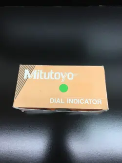 MITUTOYO PN 2046S-80 DIAL INDICATOR M2.5X0.45 THREAD, 8MM STEM DIAL PEAK HOLD