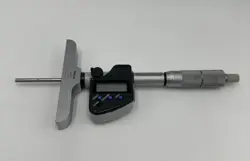 MITUTOYO 329-350-10 LCD DEPTH MICROMETER.**PRE-OWNED**